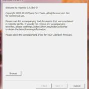 RedSn0w 0.9.5 beta 5-3