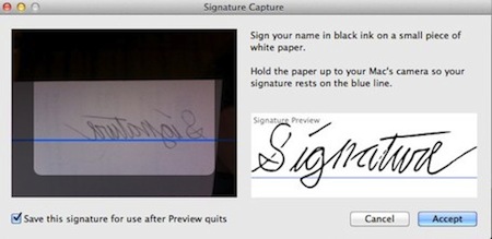 comment avoir une signature