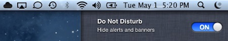 silencieux notif os x lion