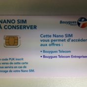 Nano sim Bouygues