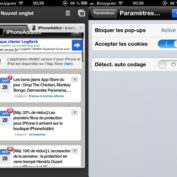 Chrome iOS Detection auto codage