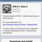 iOS 6.1 Beta 4