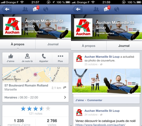 Facebook iOS 5.4