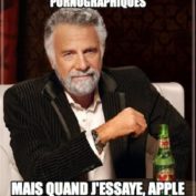 Apple iCloud mails porno