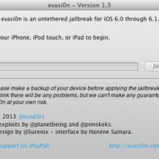 Evasi0n 1.3 Jailbreak iOS 6
