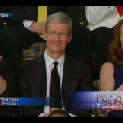 Tim Cook State of the Union Obama