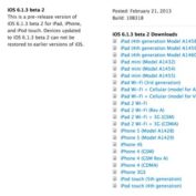 iOS 6.1.3 beta 2