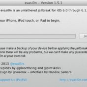 Evasi0n 1.5.1 Mac Jailbreak iOS 6