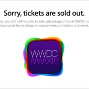 WWDC 2013 Tickets vendus