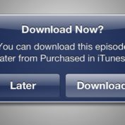 iTunes Telecharger plus tard