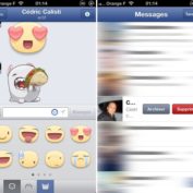 Facebook Messenger Autocollants
