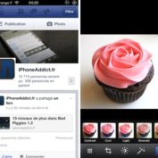 Gestionnaire de pages Facebook 2.0 iOS