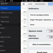 Gmail nouvelle interface categories