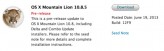 OS X 10.8.5 : Apple propose une première bêta OS X 10.8.5 : Apple propose une première bêta