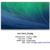 OS X Mavericks Resolution iMac 27 pouces Retina