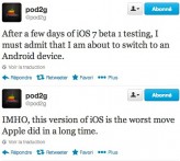 iOS 7 : Pod2G envisage de quitter Apple pour Android iOS 7 : Pod2G envisage de quitter Apple pour Android