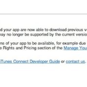 message dev apple