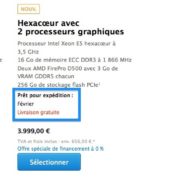 Mac Pro Expedition Fevrier 2014