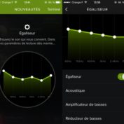 Spotify iOS Egaliseur
