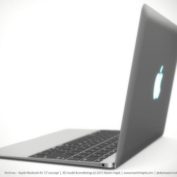 Rendu 3D MacBook Air 12 Pouces 2